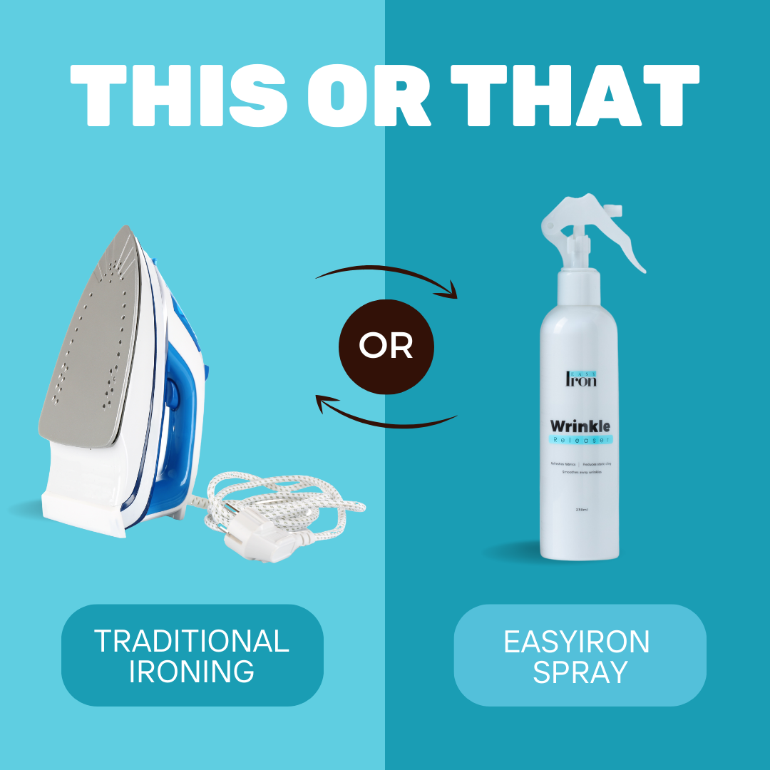 EasyIron Spray | Best Fabric Wrinkle Remover